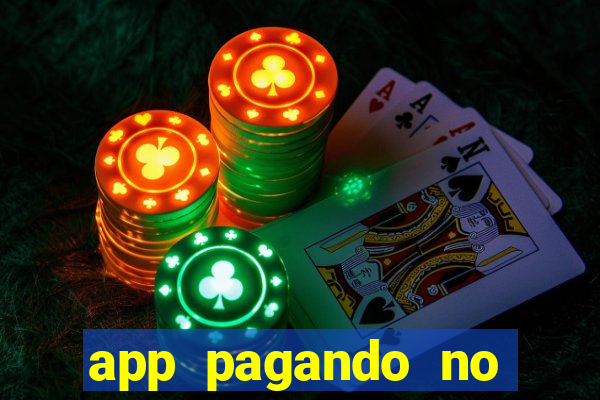 app pagando no cadastro via pix